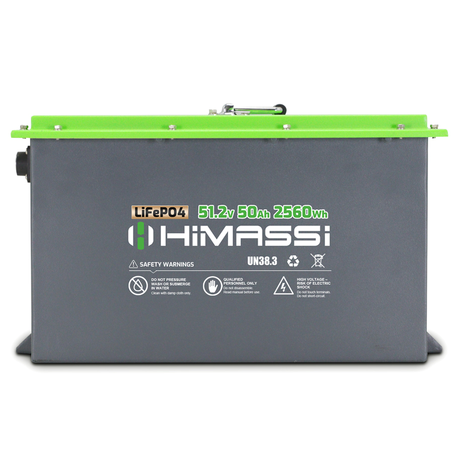 HiMASSi 51.2V 50Ah LiFePO4 Battery : H50-48V - Image 4